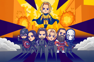 Thunderbolts Strike Without Warning Wallpaper