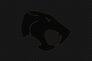 Thundercats Dark Logo (1360x768) Resolution Wallpaper