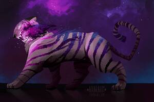 Tiger Art By Alex Braun