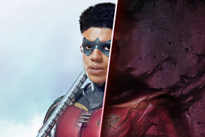 Tim Drake As Robin In Titans Season 4 Wallpaper