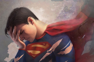 Tired Superman Art
