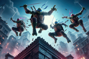 Tmnt Raiders Of The Forgotten World (1400x900) Resolution Wallpaper