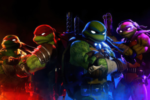 Tmnt Rise From The Sewers (2048x2048) Resolution Wallpaper