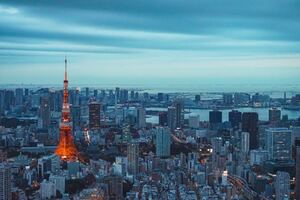Tokyo Tower (2560x1080) Resolution Wallpaper