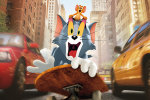 Tom And Jerry Movie Poster 4k