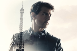Tom Cruise Mission Impossible Fallout 4k (1336x768) Resolution Wallpaper
