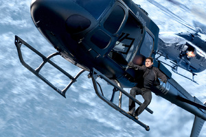 Tom Cruise Mission Impossible Fallout IMAX Poster (1336x768) Resolution Wallpaper