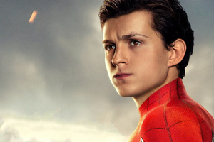 Tom Holland As Peter Parker Spider Man Far From Home Poster