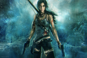 Tomb Raider End Game (1400x900) Resolution Wallpaper