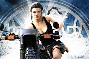 Tomb Raider Lara Croft Arts (1400x900) Resolution Wallpaper