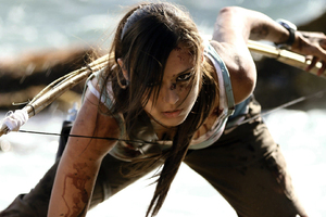 Tomb Raider Lara Croft Cosplay (1336x768) Resolution Wallpaper