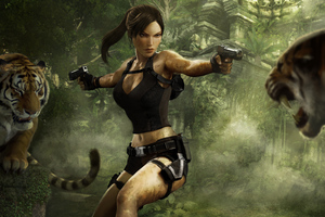 Tomb Raider Underworld 2008 (1280x720) Resolution Wallpaper