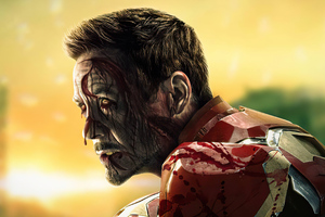 Tony Stark X Zombie What If Wallpaper