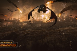 Total War Warhammer Game Art (1336x768) Resolution Wallpaper