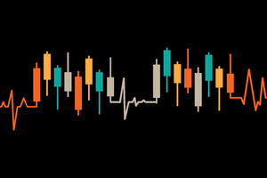 Trading Candle Stick (3840x2400) Resolution Wallpaper