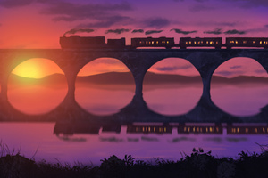 Train To Home (1440x900) Resolution Wallpaper