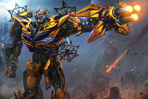 Transformers Bumblebee (320x240) Resolution Wallpaper