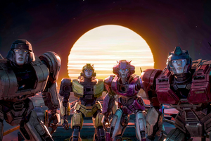 Transformers One Team (1336x768) Resolution Wallpaper