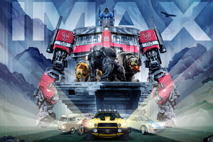 Transformers Rise Of The Beasts Imax Poster 4k (1280x1024) Resolution Wallpaper