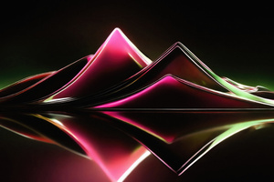 Triangle Pyramid Abstract (2932x2932) Resolution Wallpaper