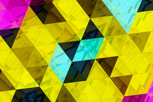 Triangles Abstract 4k