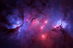 Triumph Volumetric Nebula 4k Wallpaper