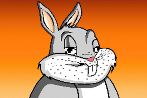 Tuggs Bunny (1336x768) Resolution Wallpaper