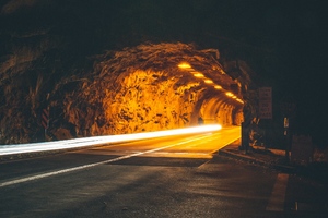 Tunnel Lights (1400x1050) Resolution Wallpaper