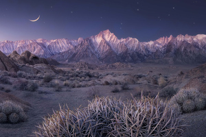 Twilight At The California Eastern Sierra 4k Wallpaper