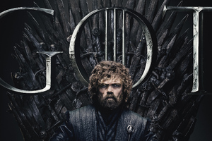 Tyrion Lannister Game Of Thrones Season 8 Poster Wallpaper