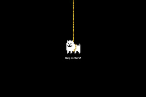 Undertale Hang In There Wallpaper