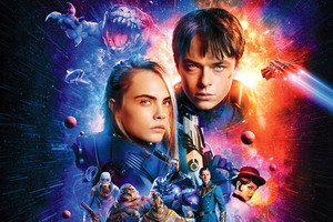 Valerian And Laureline In Valerian And The City Of A Thousand Planets 2017 4k