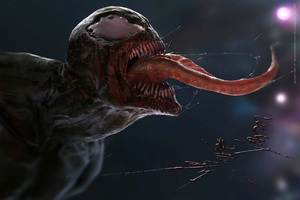 Venom 4k Digital Artwork