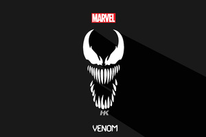 Venom 5k Minimalism (3840x2400) Resolution Wallpaper