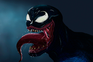 Venom Danger (1024x768) Resolution Wallpaper