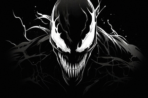 Venom Dark Unleash The Shadows Wallpaper
