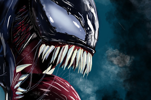 Venom New Digital Artworks (320x240) Resolution Wallpaper
