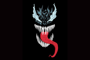 Venom Oled Illustration 5k Wallpaper