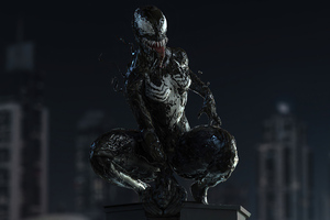 Venom Rain 4k