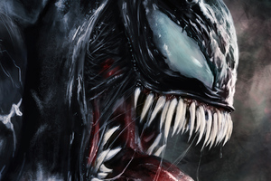 Venom Tongue (2880x1800) Resolution Wallpaper