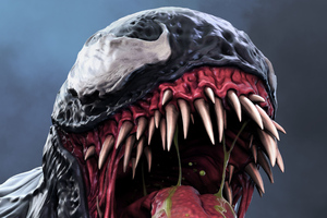 Venom Tongue Out 4k (2048x1152) Resolution Wallpaper