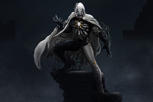 Venom X Moon Knight 5k Wallpaper