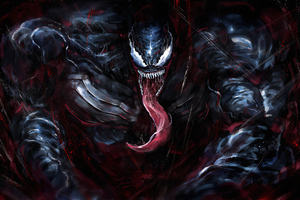 Venomart Danger (1366x768) Resolution Wallpaper