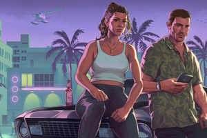 Vice Nights Gta 6 (1600x1200) Resolution Wallpaper