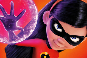 Violet In The Incredibles 2 4k (1336x768) Resolution Wallpaper