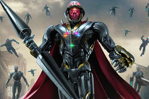 Vision Ultron What If 4k Wallpaper