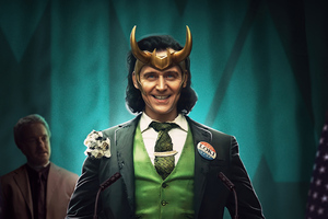 Vote For Loki 5k Wallpaper