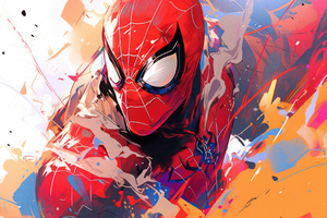 Webbed Masterpiece Spider Man Wallpaper