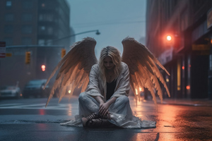 When The Angels Cry (1360x768) Resolution Wallpaper