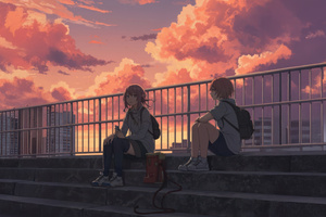 Where Clouds And Youth Meet (1920x1200) Resolution Wallpaper